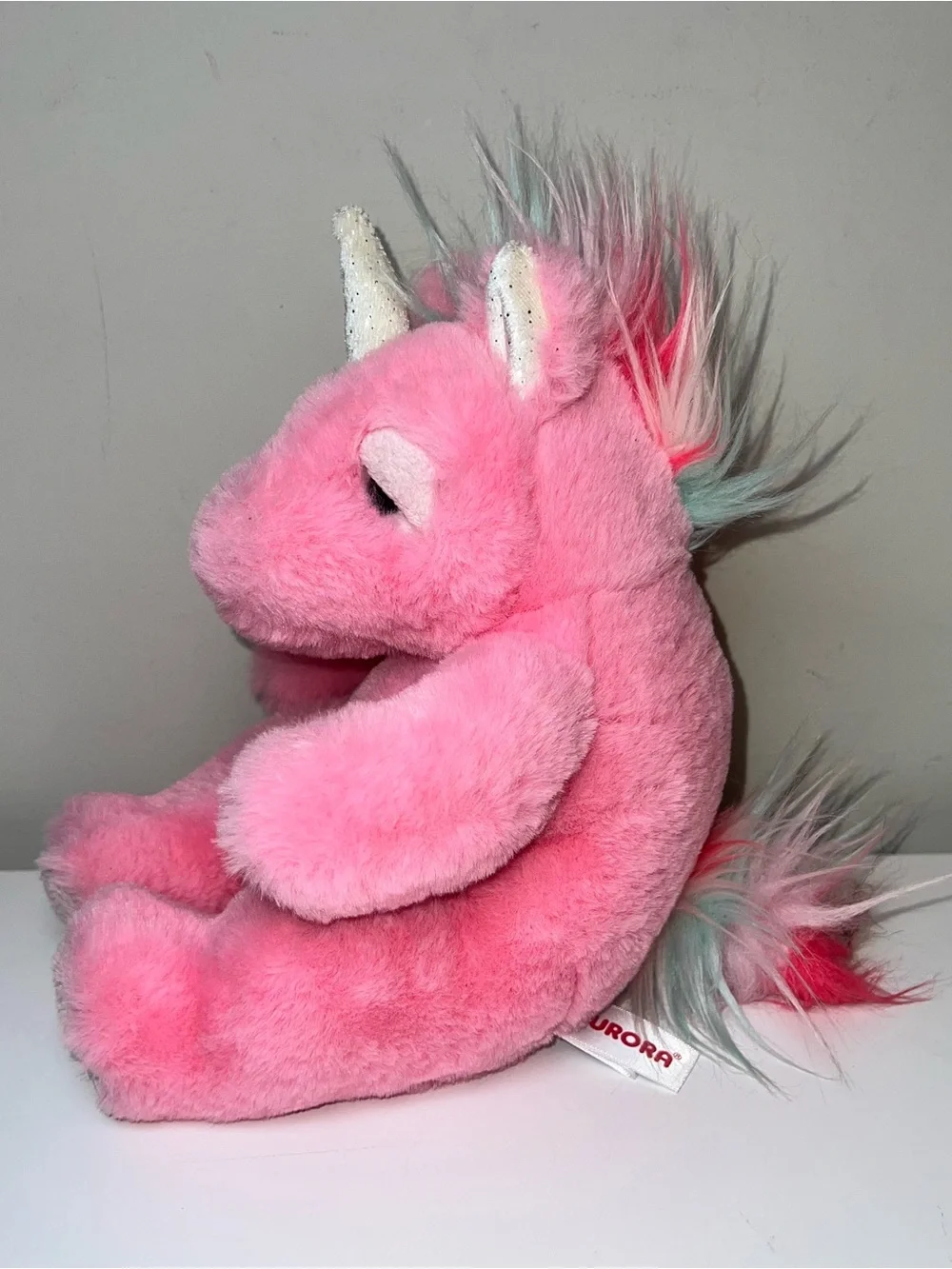 Pink Plush Unicorn Stuffed Animal - Soft Kids Toy
